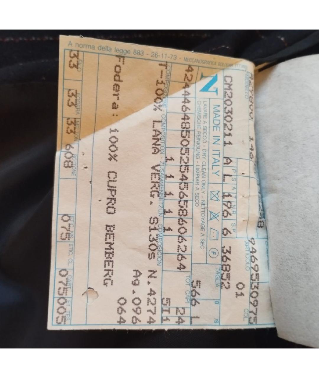 NINA RICCI Черный костюм-тройка, фото 6