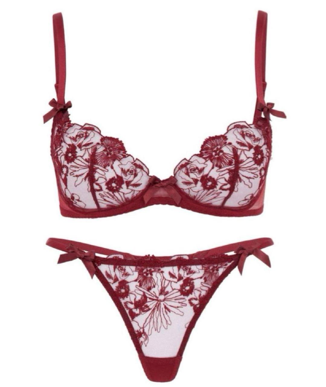 AGENT PROVOCATEUR Бордовый комплекты, фото 9