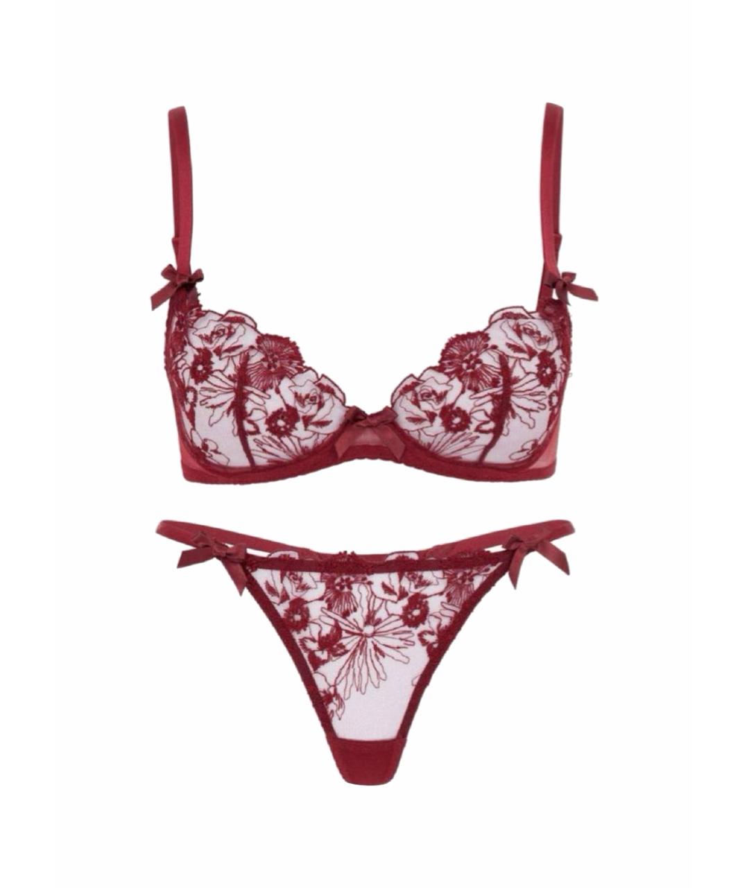 AGENT PROVOCATEUR Бордовый комплекты, фото 1