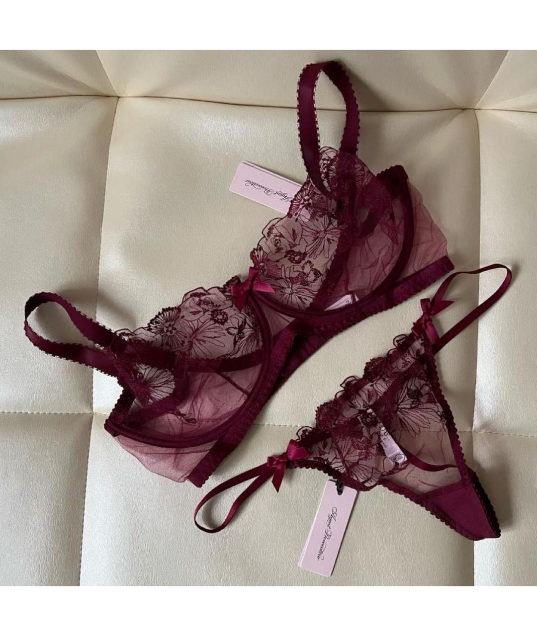 AGENT PROVOCATEUR Бордовый комплекты, фото 2