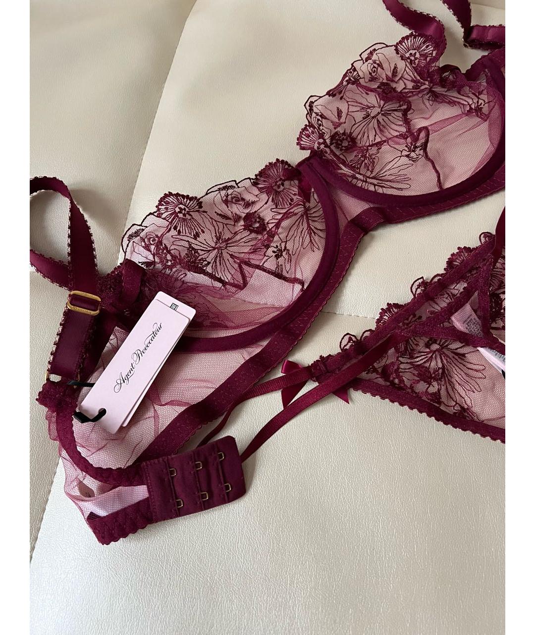 AGENT PROVOCATEUR Бордовый комплекты, фото 5