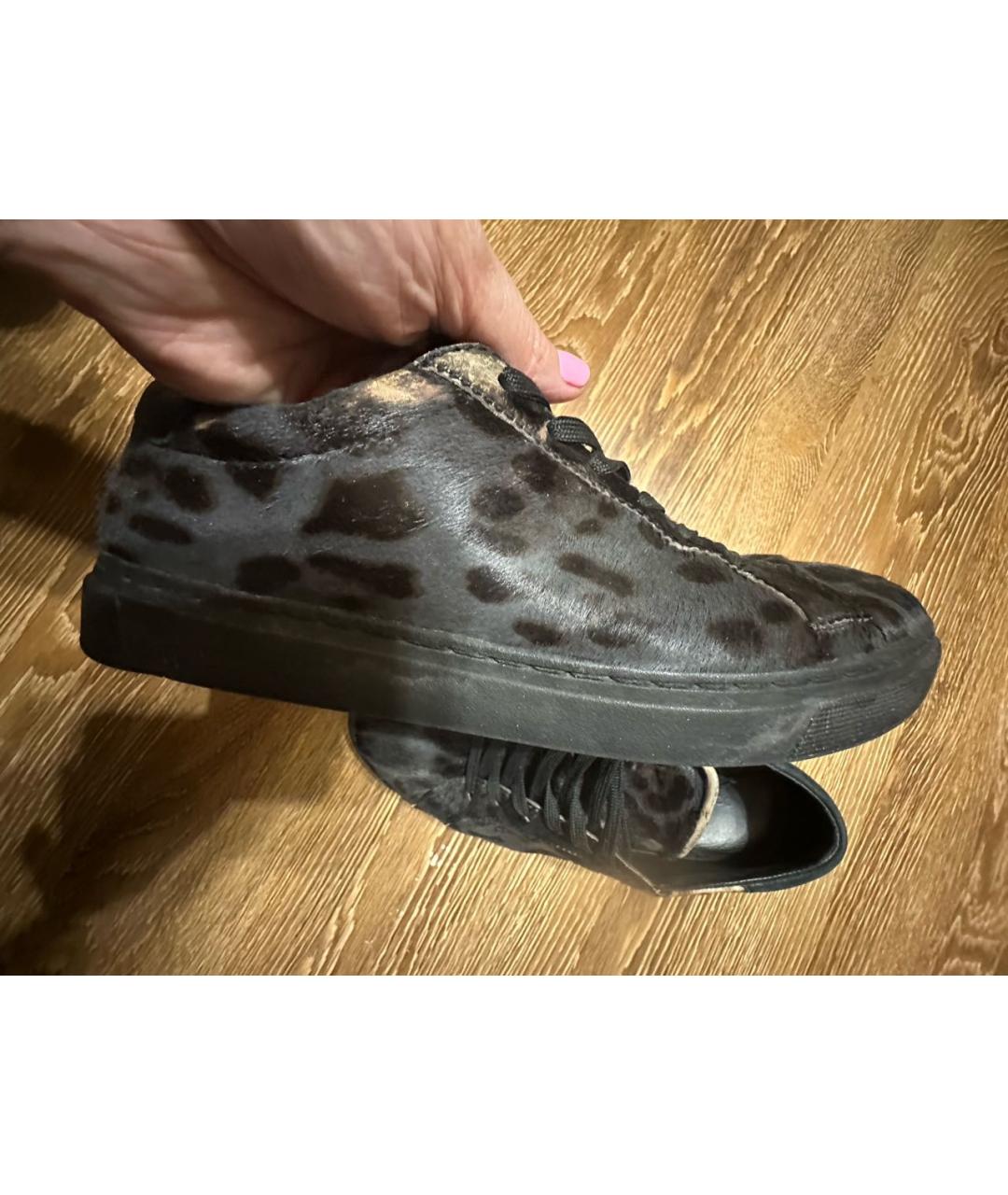 DOLCE&GABBANA Черные кеды, фото 2