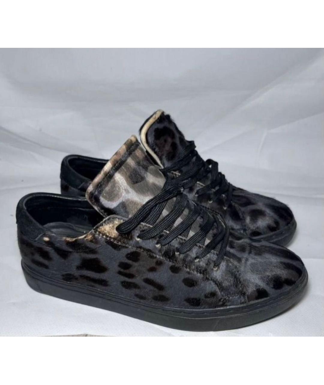 DOLCE&GABBANA Черные кеды, фото 7