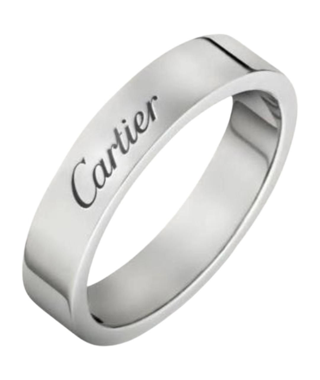 CARTIER Серое платиновое кольцо, фото 1