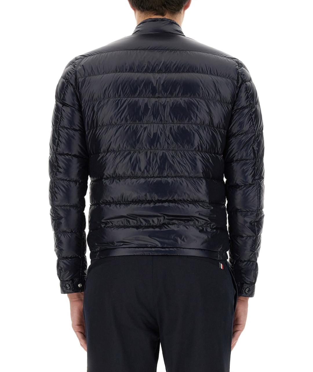 MONCLER Синяя полиамидовая куртка, фото 3