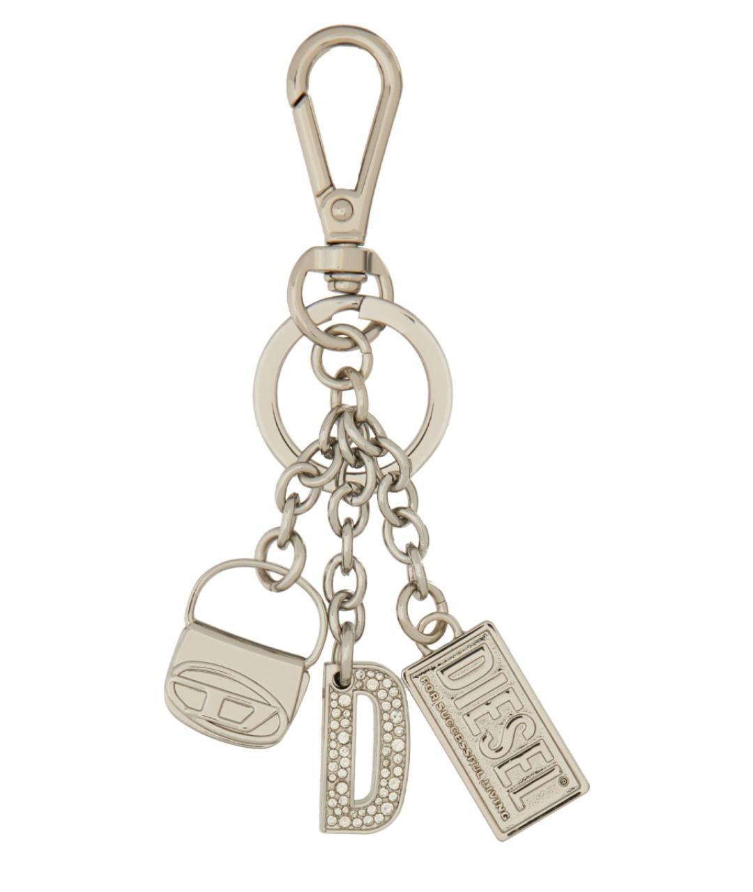 DIESEL Серебрянный брелок, фото 3