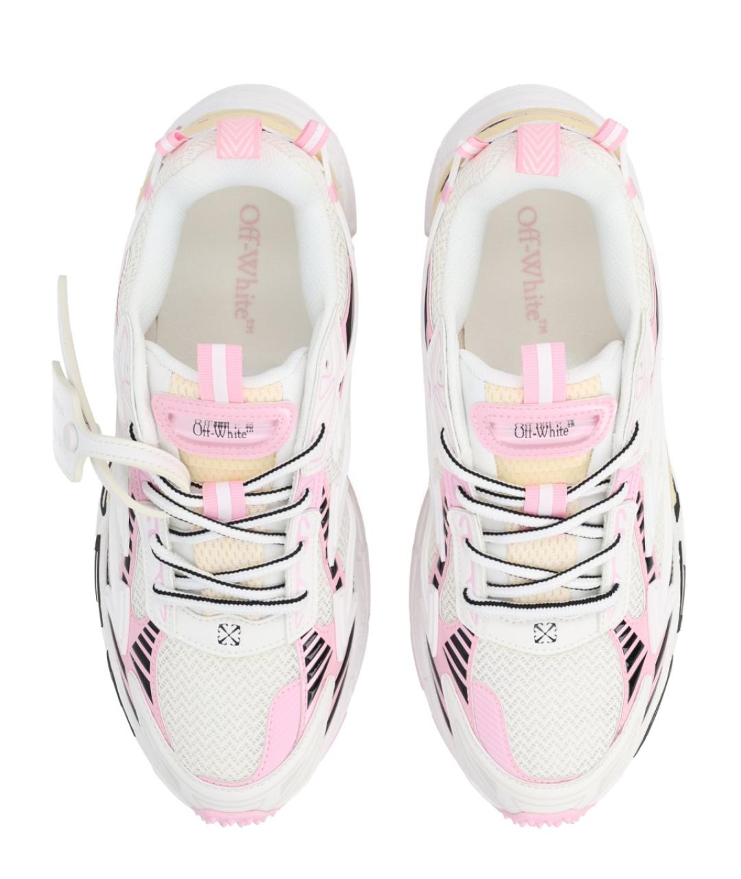 OFF-WHITE Мульти кожаные кроссовки, фото 5