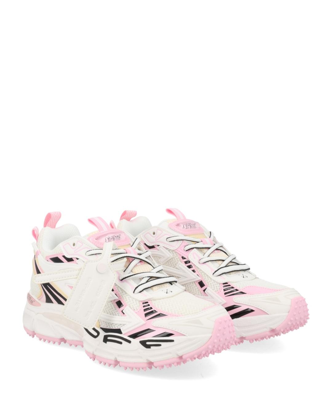 OFF-WHITE Мульти кожаные кроссовки, фото 2