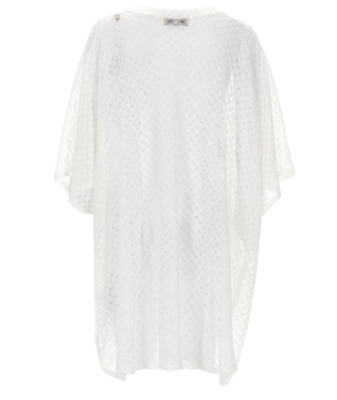 MISSONI Белое вискозное платье, фото 2