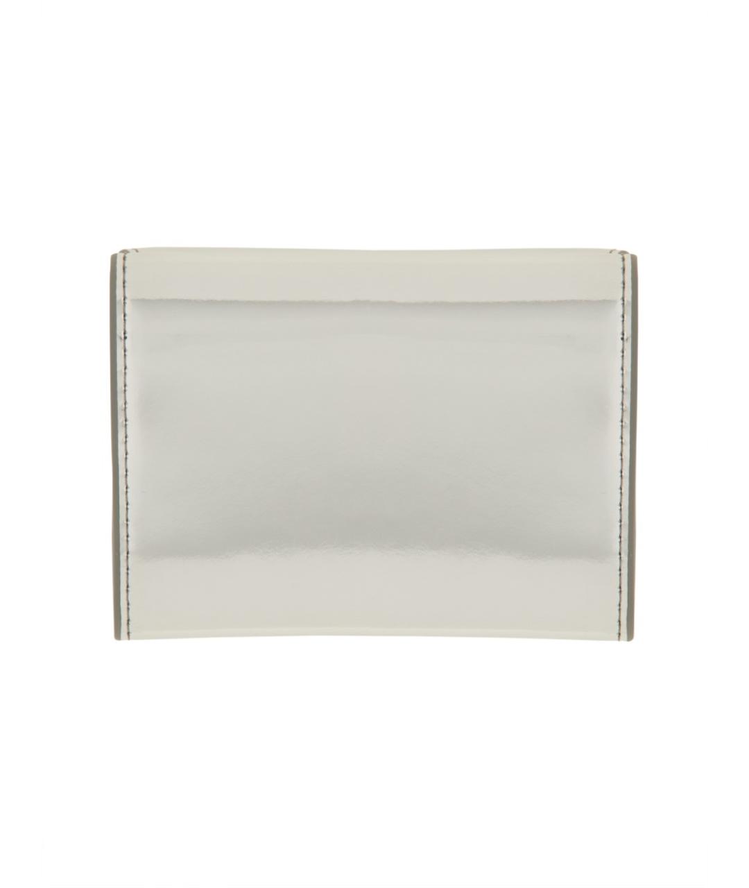 DIESEL Серебрянный кожаный кошелек, фото 2