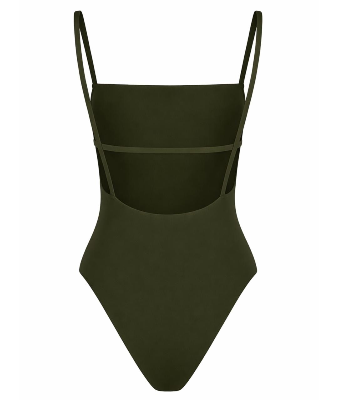 LIDO Зеленый полиамидовый купальник, фото 3