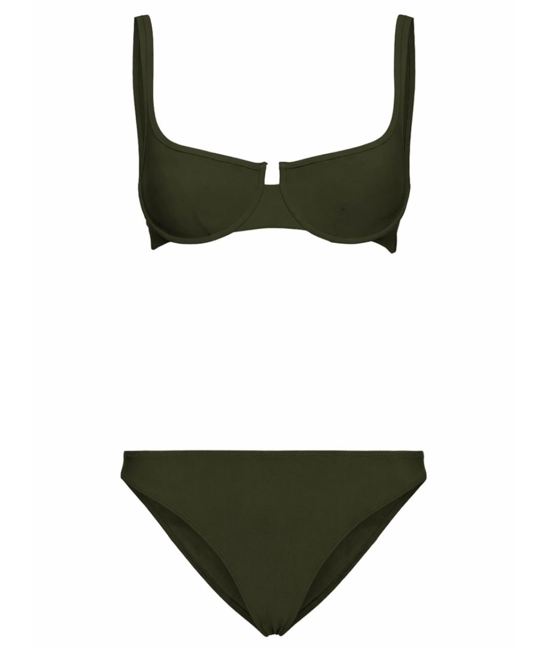 LIDO Зеленый полиамидовый купальник, фото 1