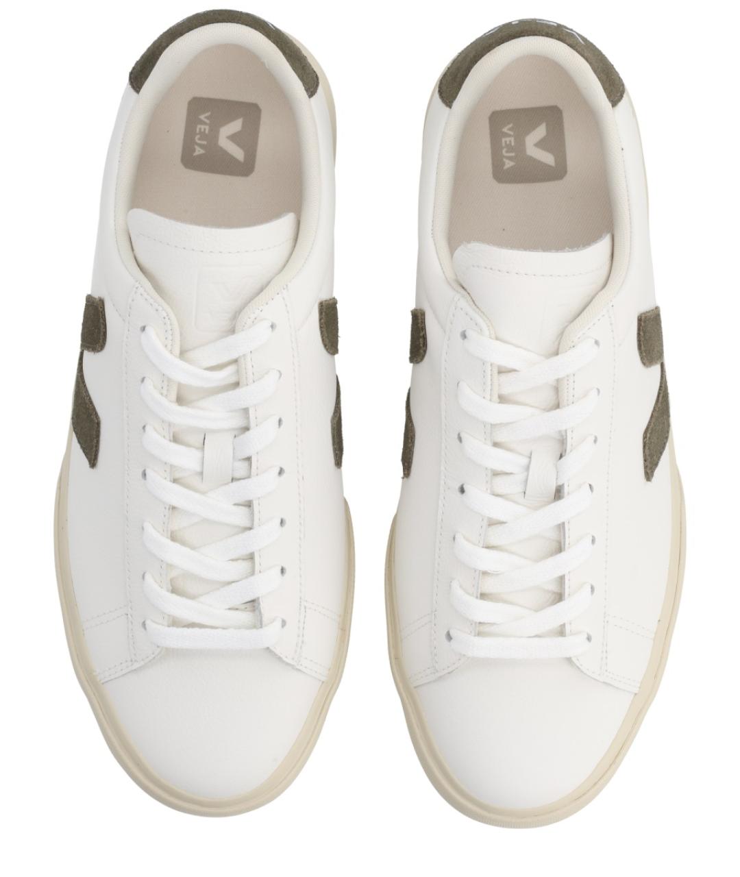 VEJA Белые кожаные низкие кроссовки / кеды, фото 6