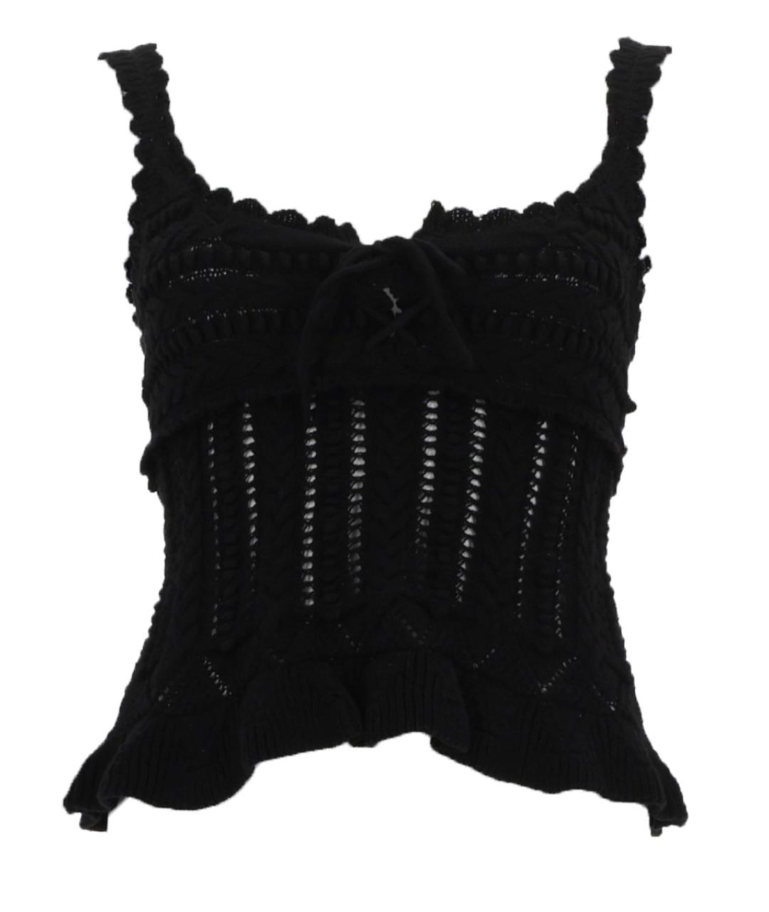 ISABEL MARANT ETOILE Черная хлопковая майка, фото 1