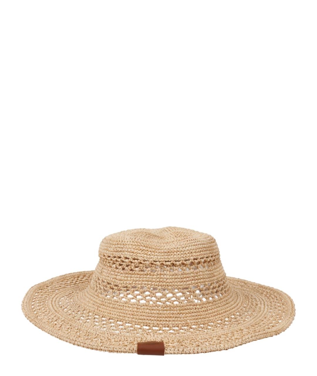 RUSLAN BAGINSKIY Бежевая шляпа, фото 1