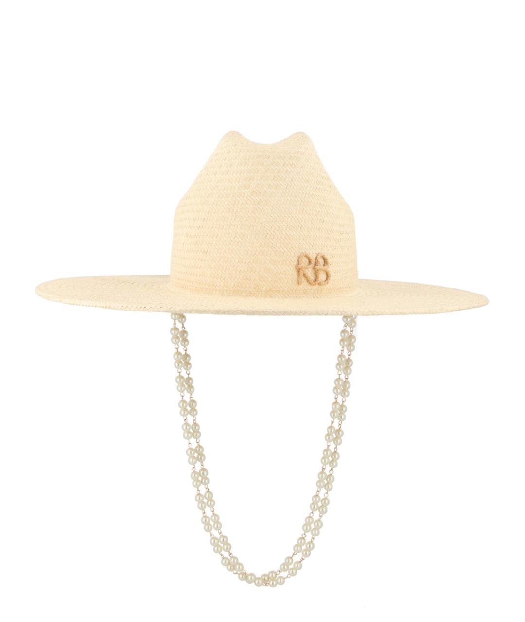 RUSLAN BAGINSKIY Белая шляпа, фото 1