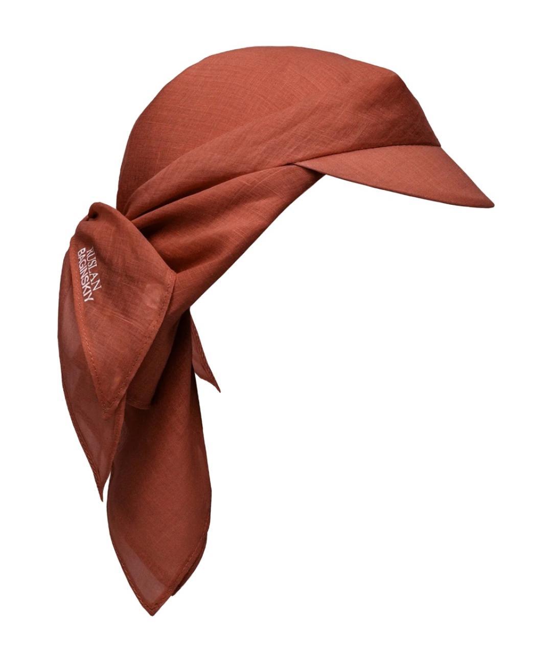 RUSLAN BAGINSKIY Бордовая кепка, фото 3