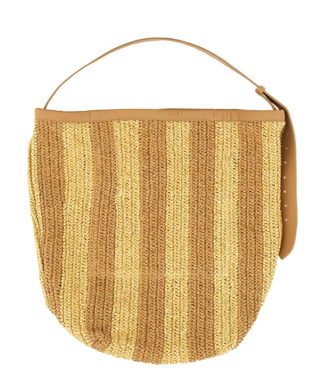 ALYSI Бежевая сумка с короткими ручками, фото 2