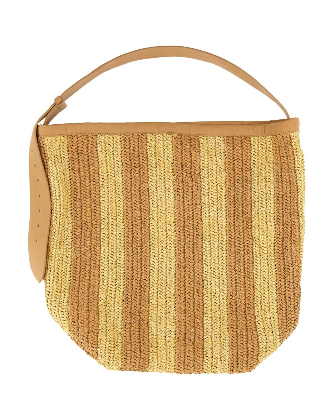 ALYSI Бежевая сумка с короткими ручками, фото 1