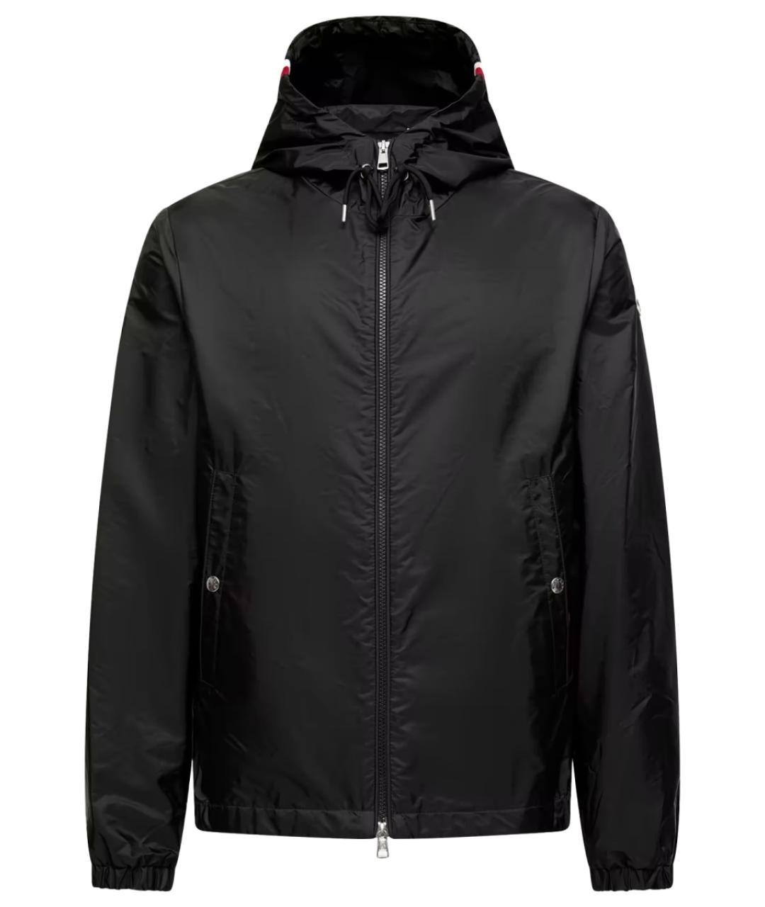 MONCLER Черная полиамидовая куртка, фото 1