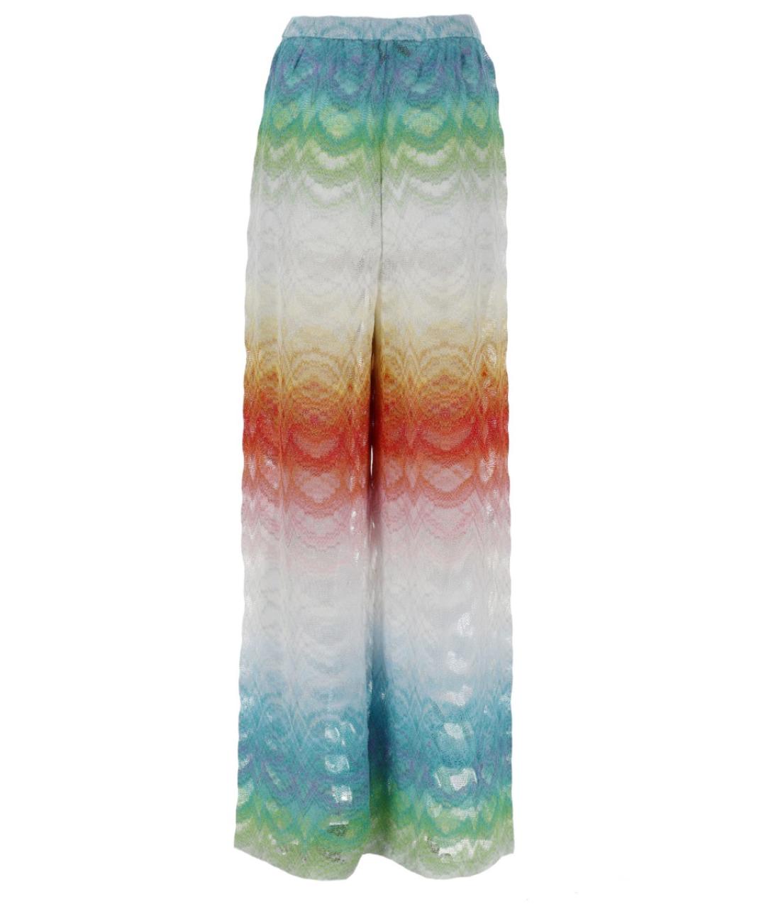 MISSONI Мульти вискозные брюки широкие, фото 2