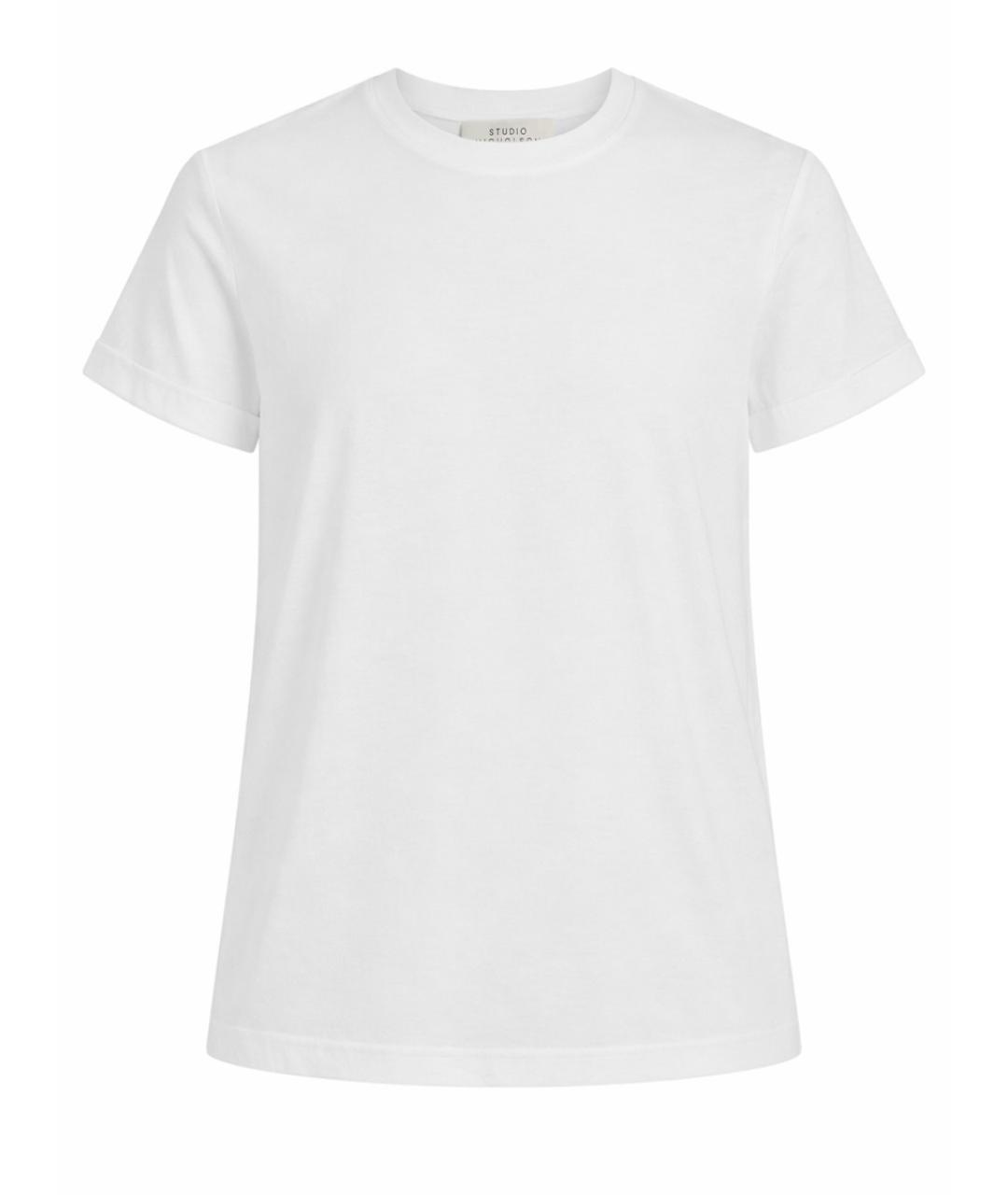 STUDIO NICHOLSON Белая хлопковая футболка, фото 1