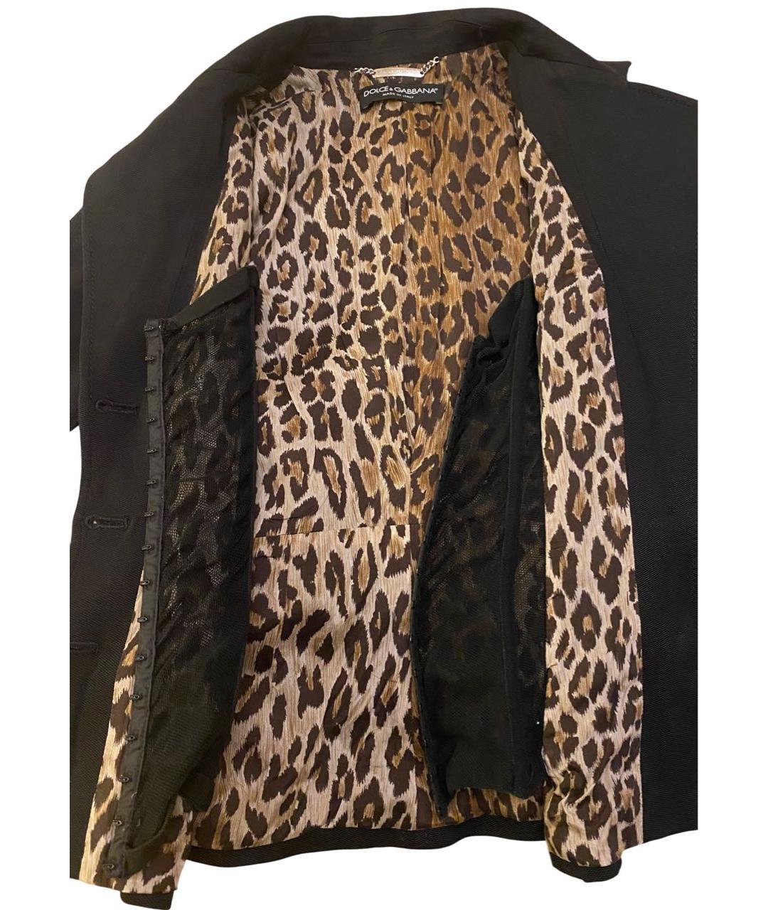DOLCE&GABBANA Черный жакет/пиджак, фото 3