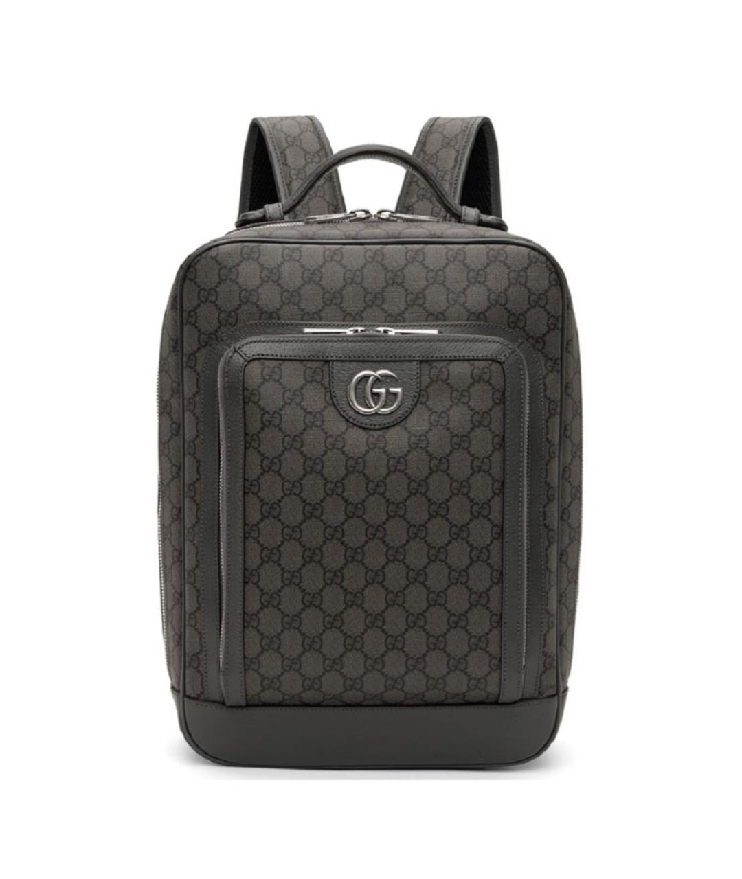 GUCCI Антрацитовый рюкзак, фото 9