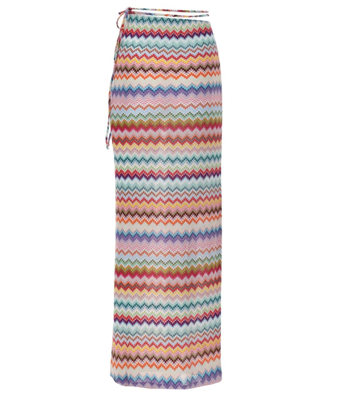 MISSONI Мульти вискозная юбка макси, фото 2