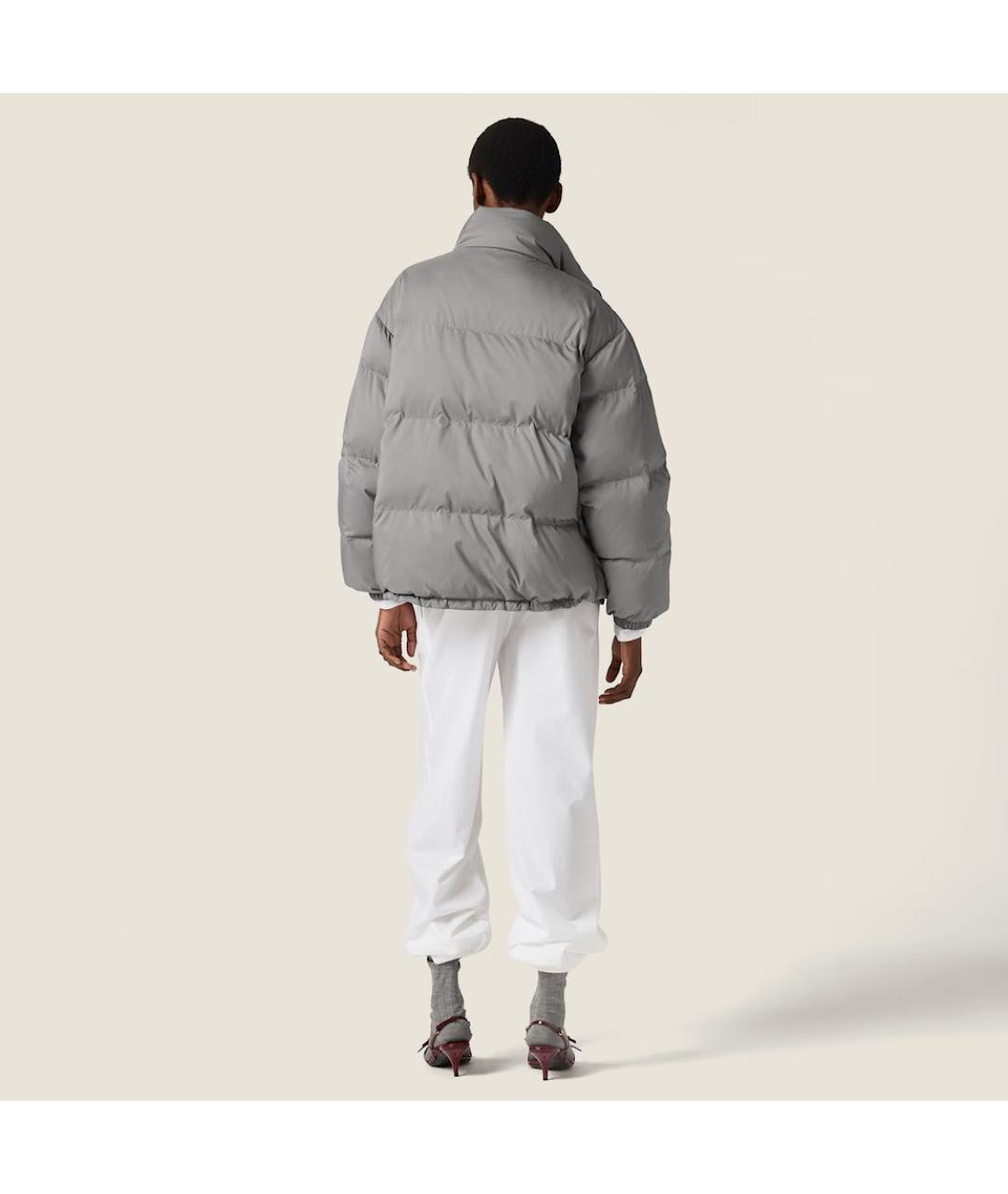 MIU MIU Антрацитовая куртка, фото 5