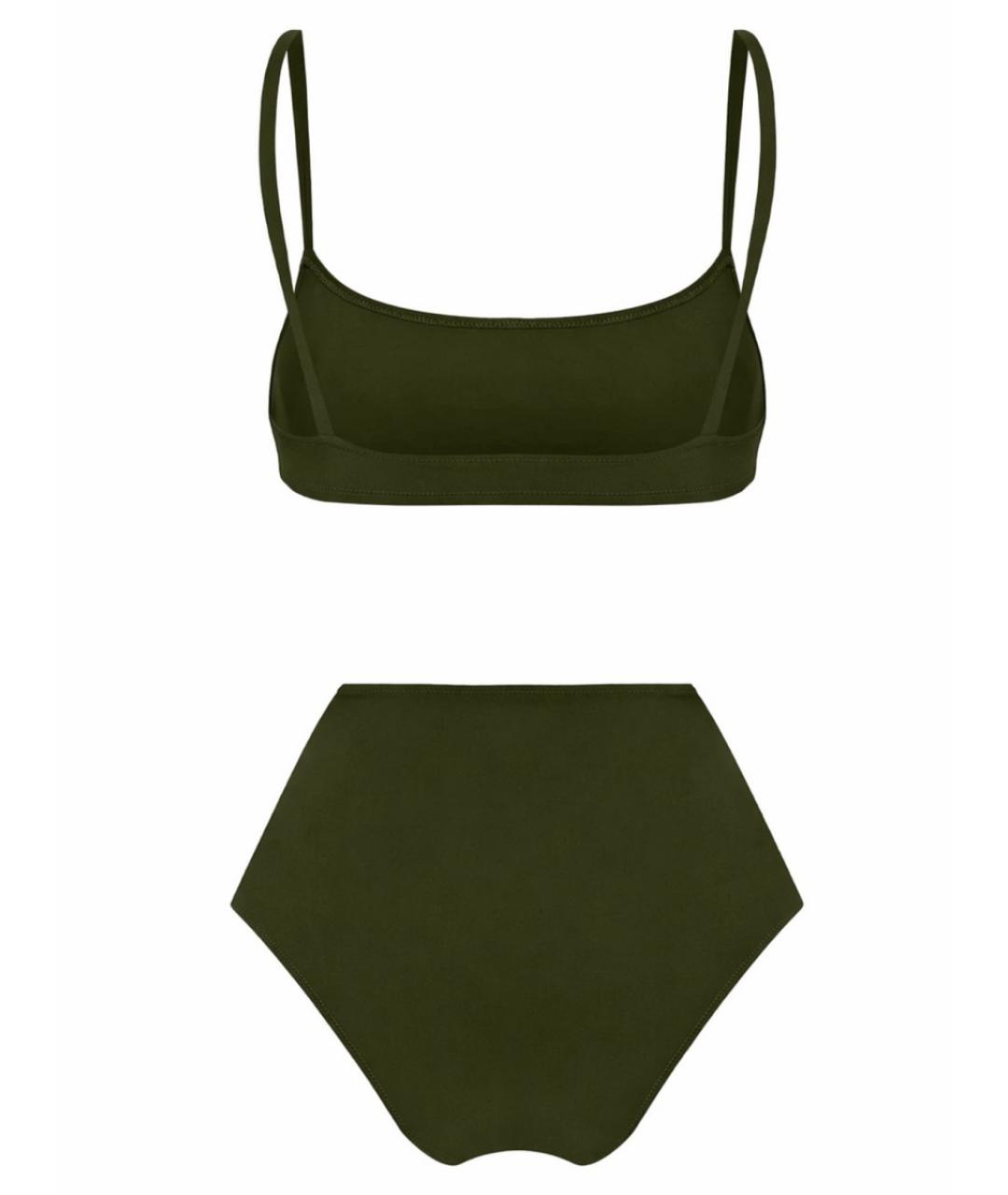 LIDO Зеленый полиамидовый купальник, фото 3