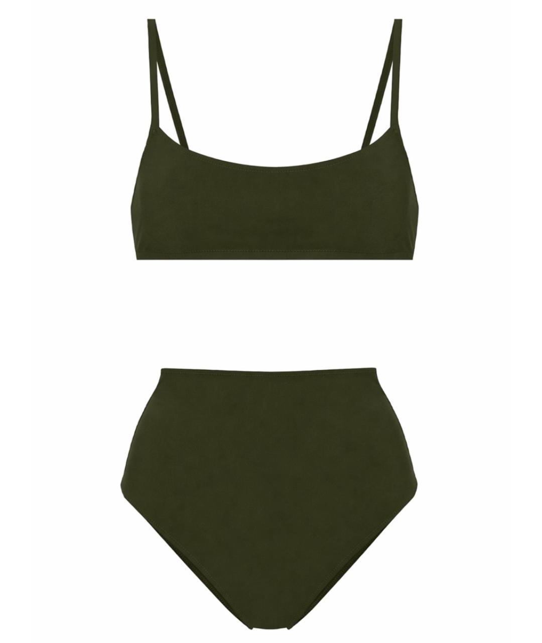 LIDO Зеленый полиамидовый купальник, фото 1