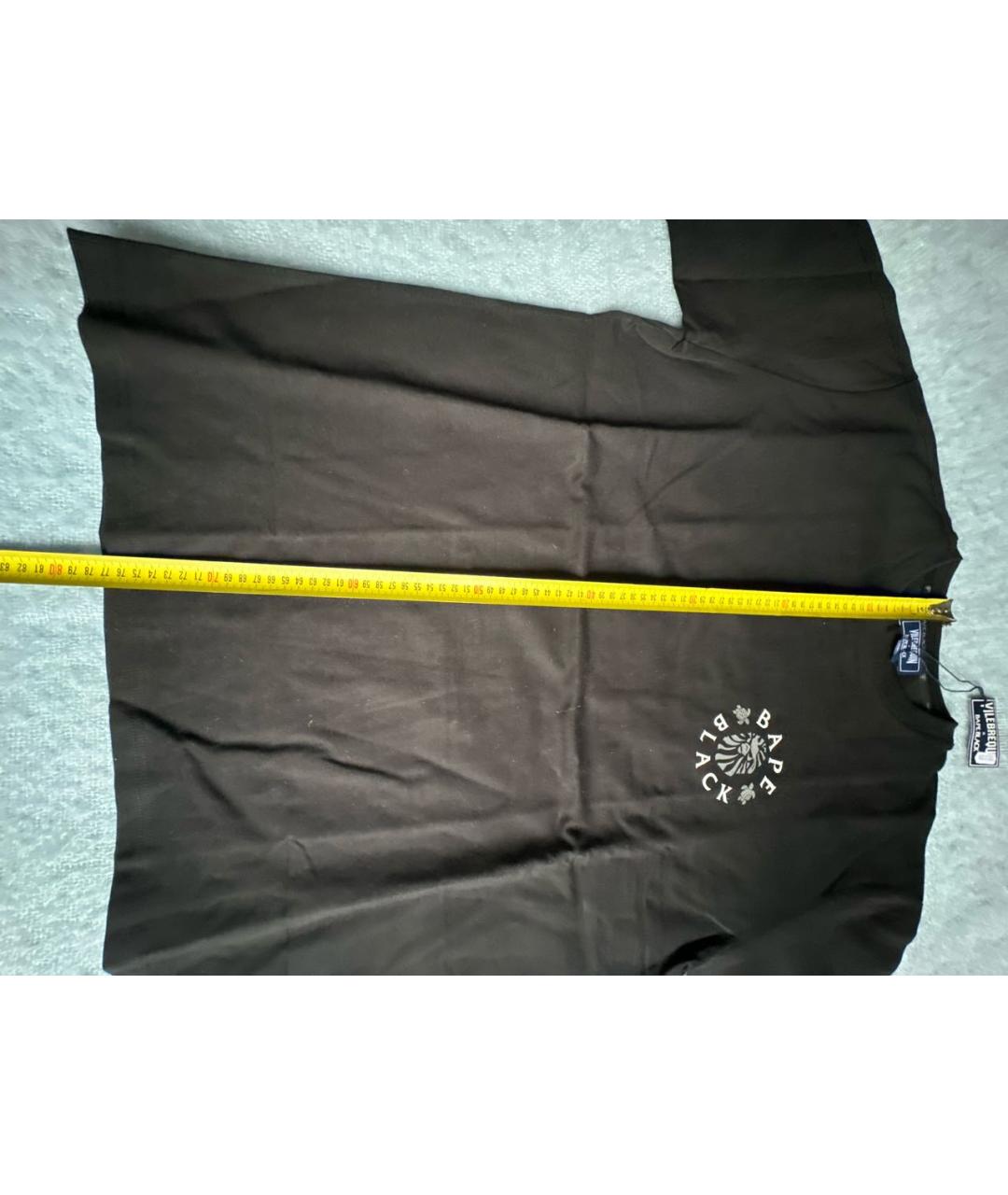 VILEBREQUIN Черная хлопковая футболка, фото 6