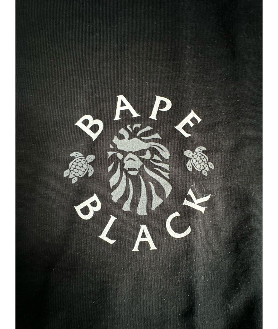 VILEBREQUIN Черная хлопковая футболка, фото 4