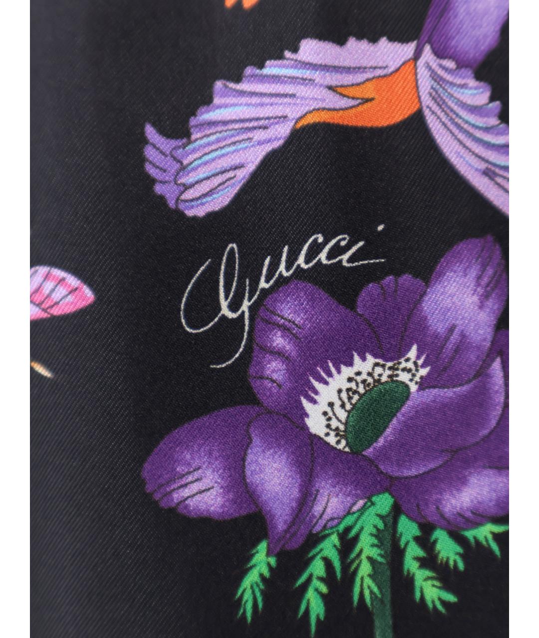 GUCCI Черные прямые брюки, фото 3