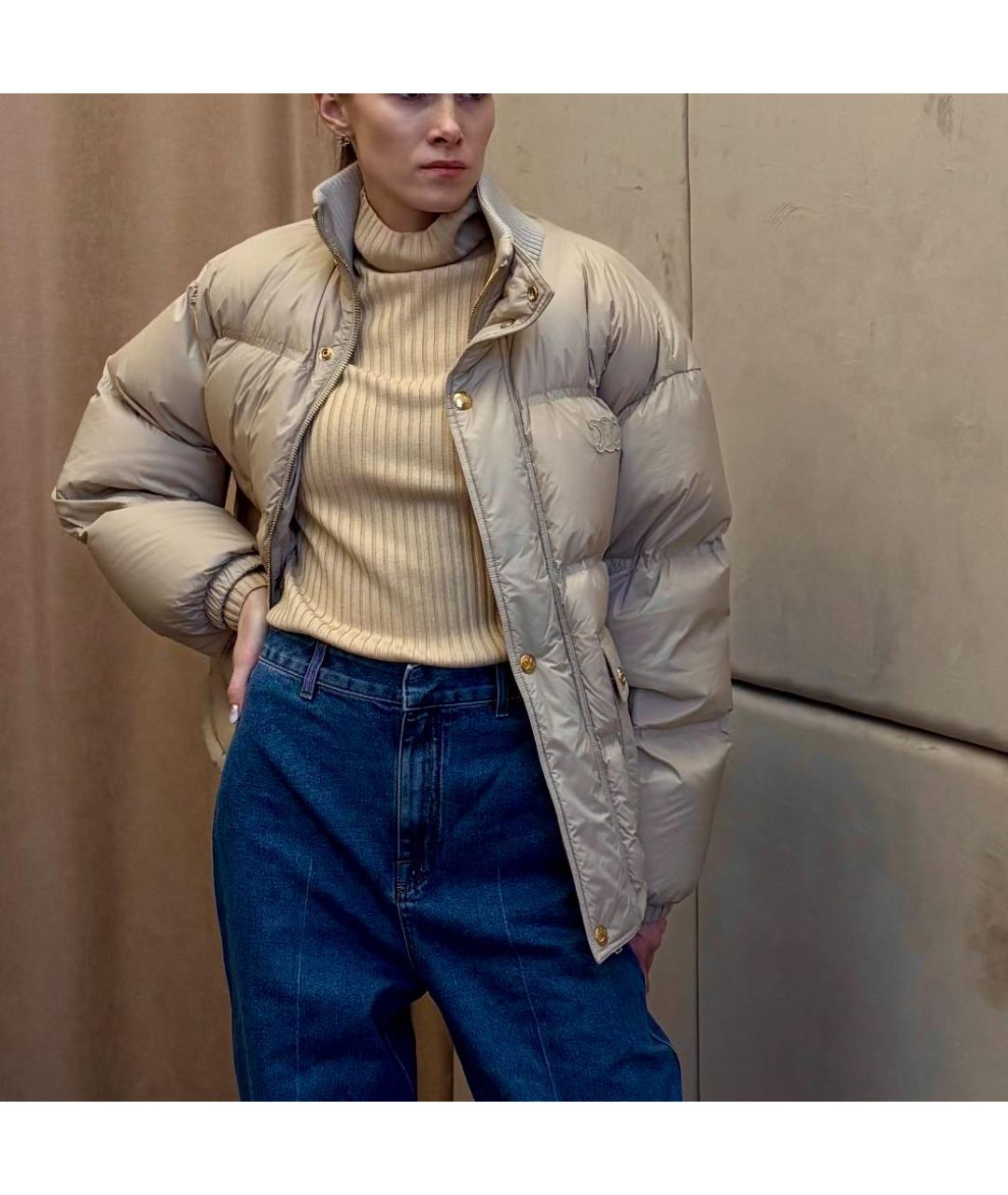 CELINE Бежевая куртка, фото 7