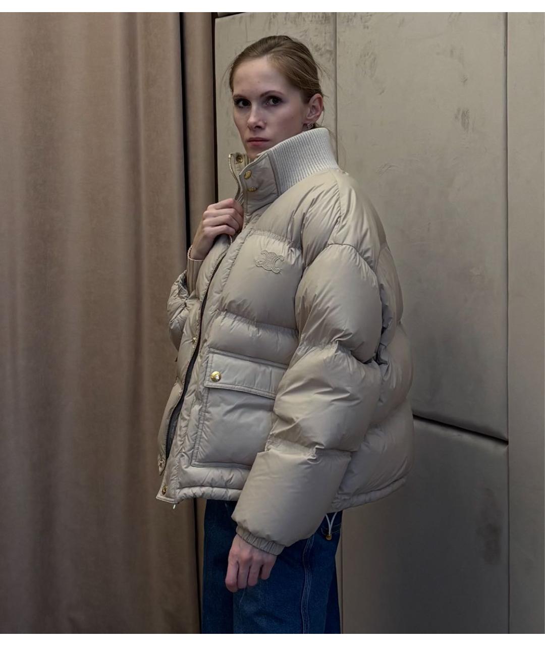 CELINE Бежевая куртка, фото 2