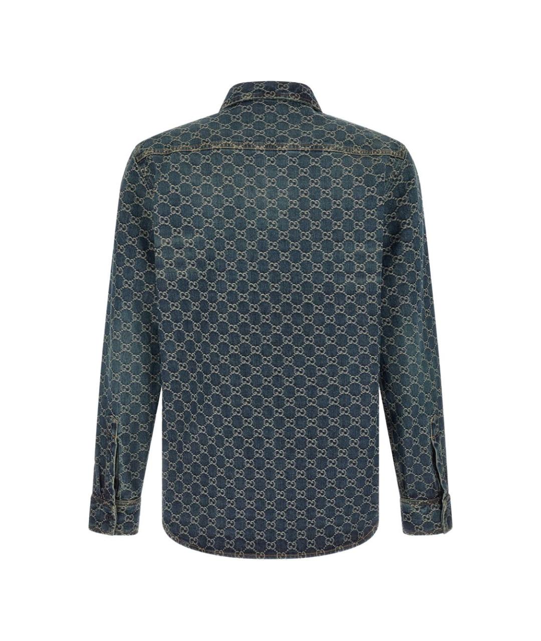 GUCCI Хлопковая кэжуал рубашка, фото 3