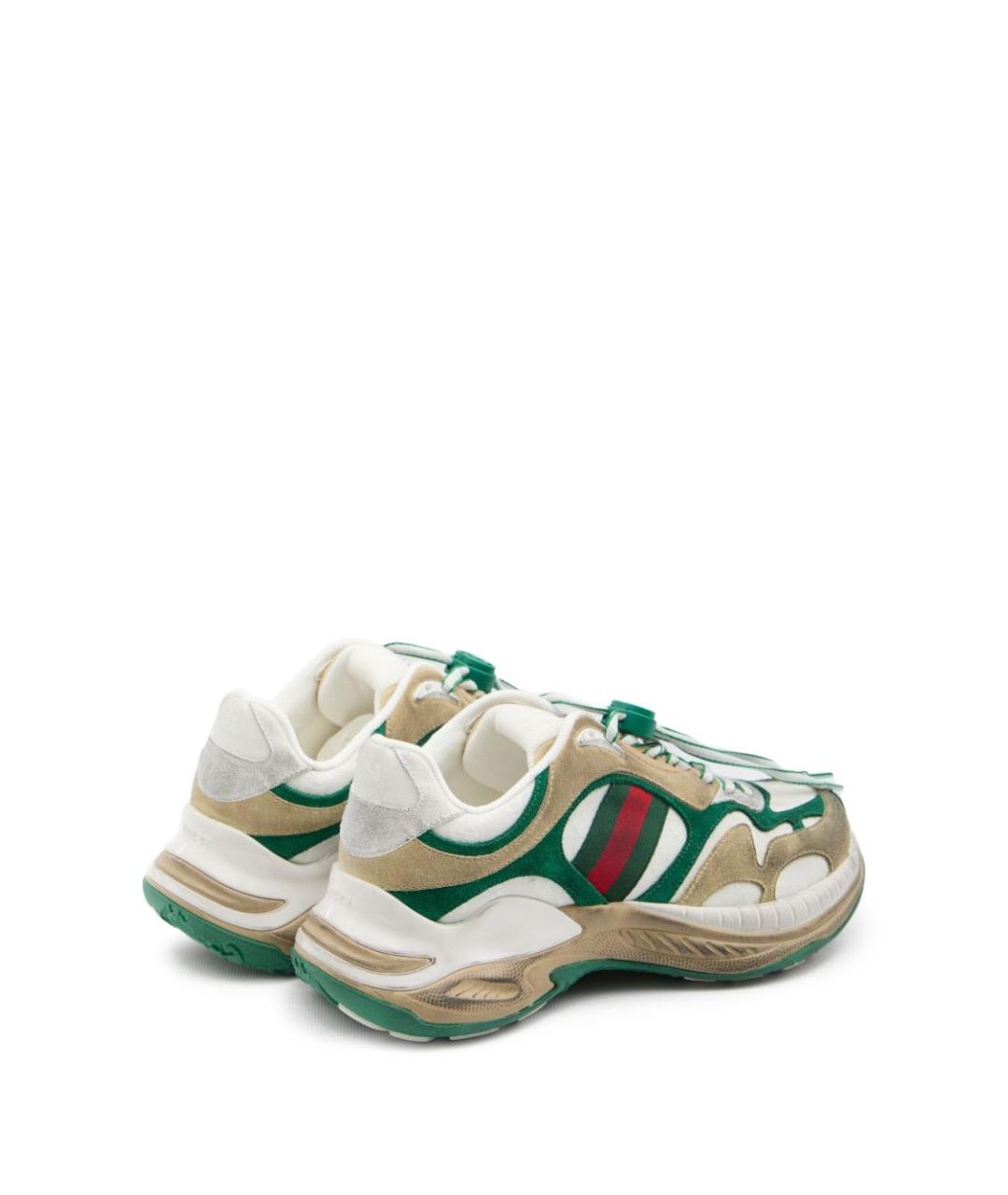 GUCCI Мульти кожаные низкие ботинки, фото 3
