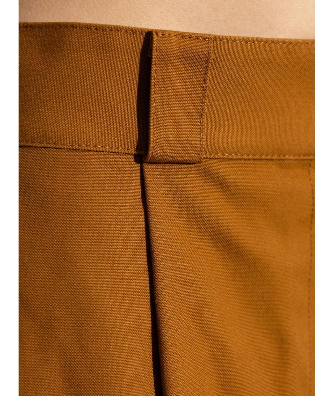 BALENCIAGA Коричневые хлопковые кюлоты, фото 5