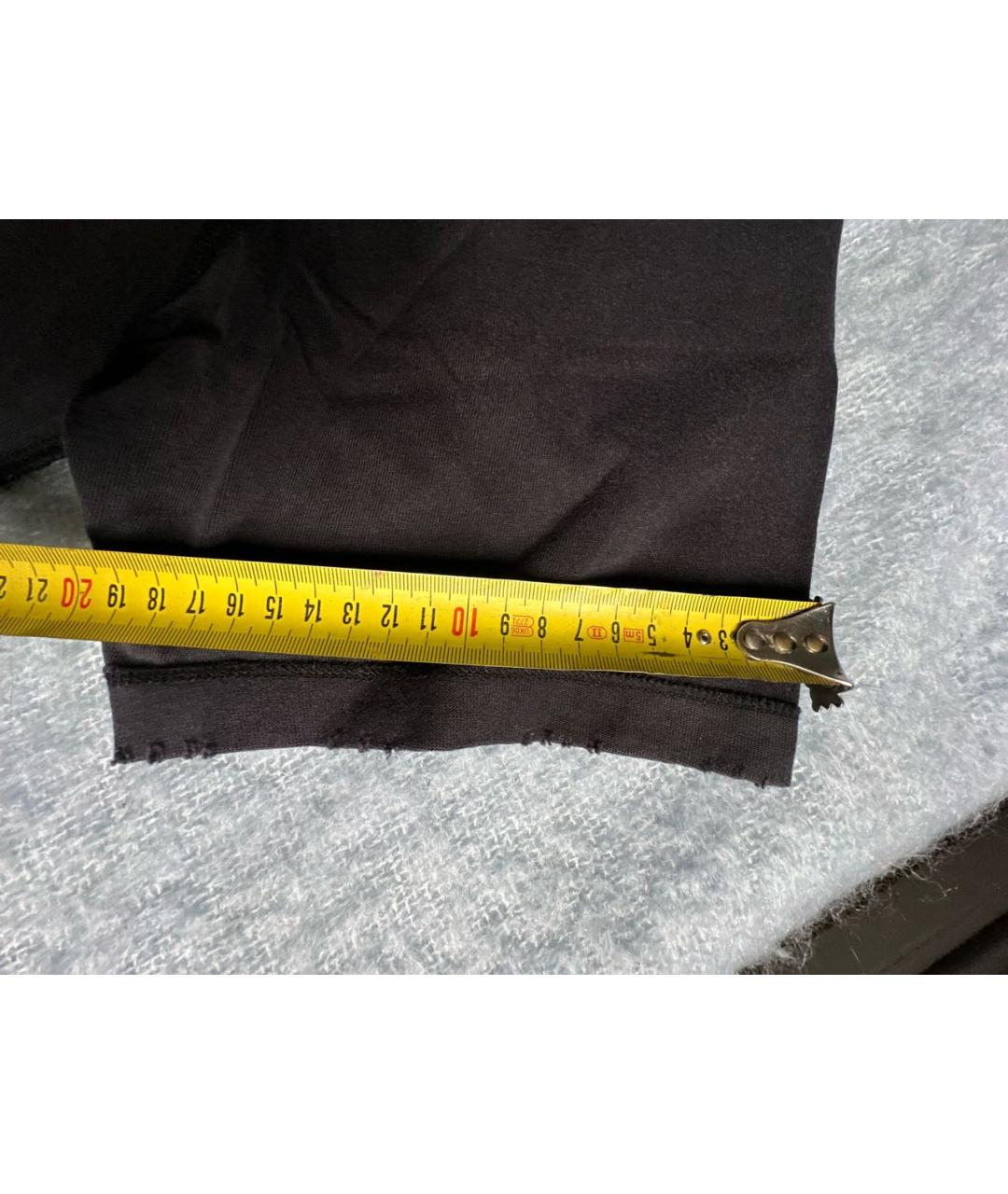 JORDAN Черная хлопковая футболка, фото 7