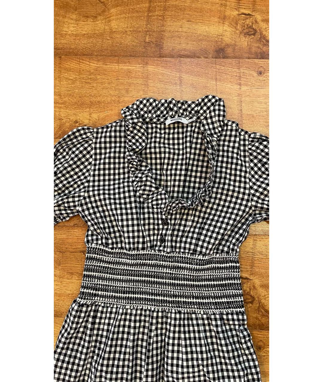 MOSCHINO Мульти хлопковое вечернее платье, фото 3