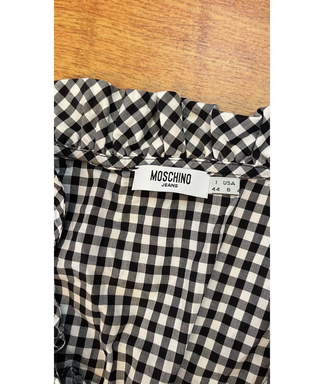 MOSCHINO Мульти хлопковое вечернее платье, фото 4