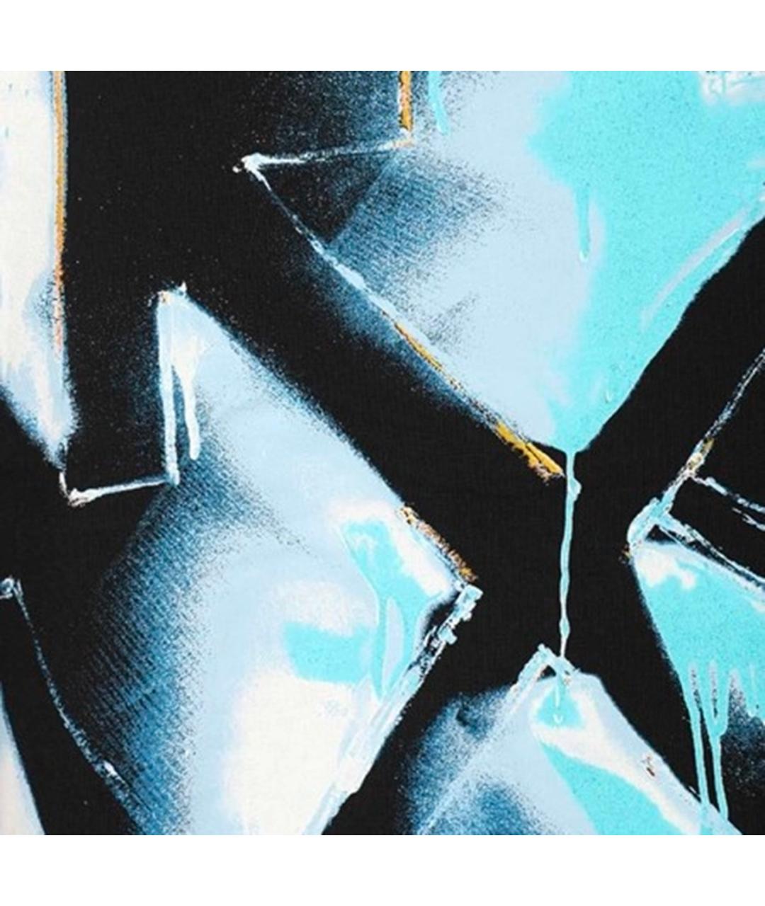 OFF-WHITE Черная хлопковая футболка, фото 3