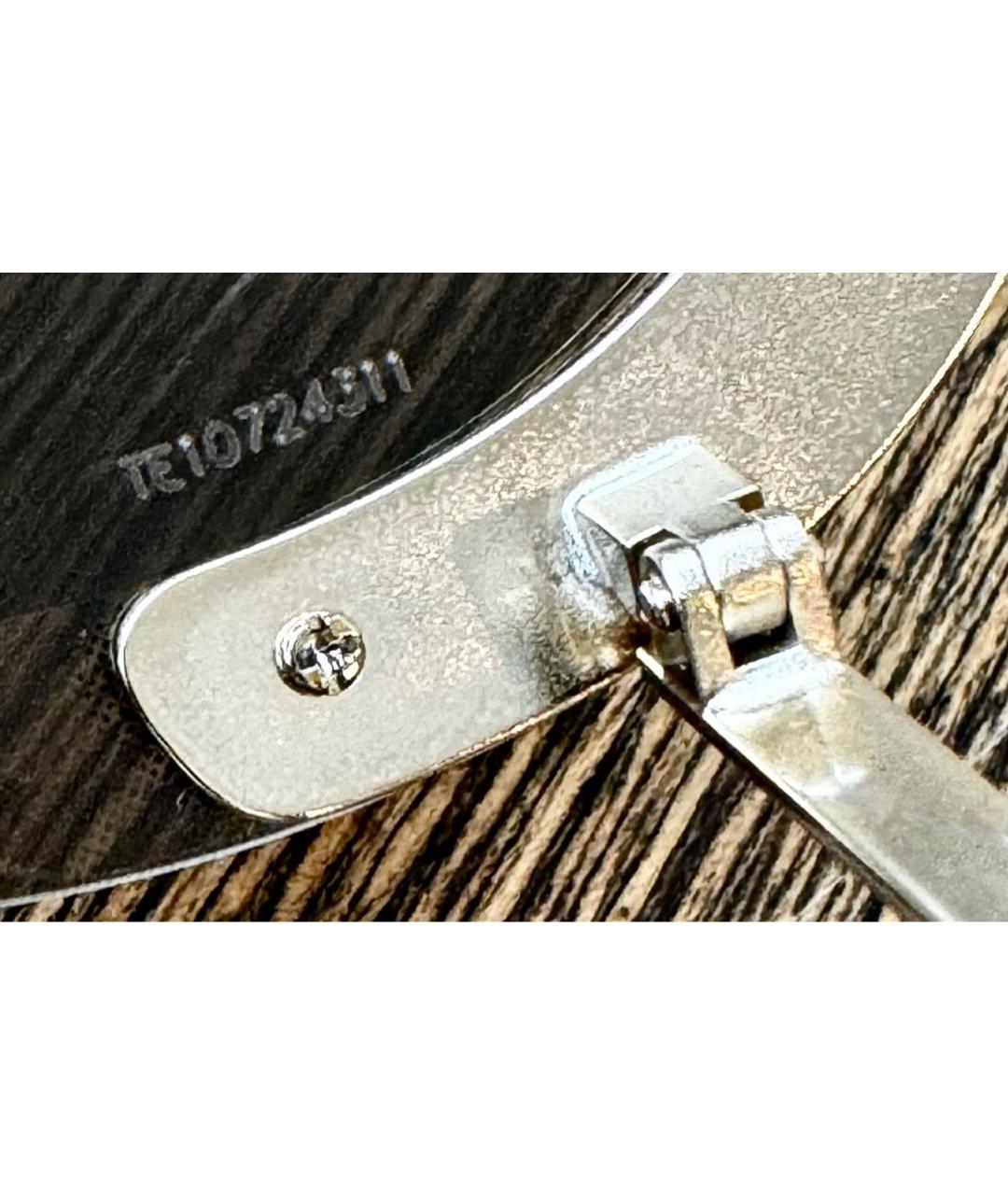 EMPORIO ARMANI Золотые металлические солнцезащитные очки, фото 5