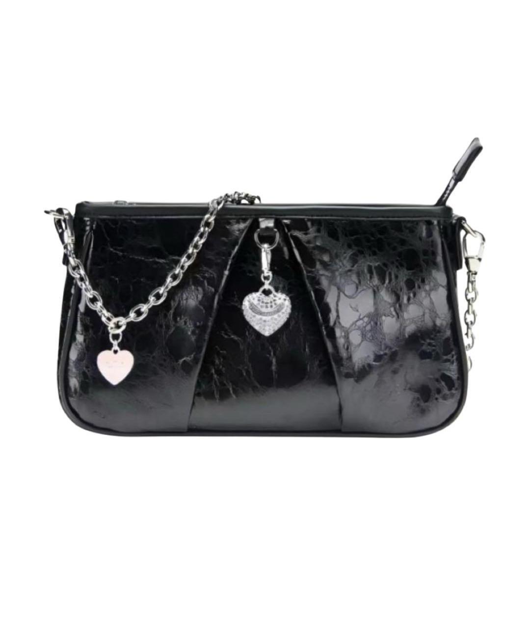 JUICY COUTURE Черная сумка с короткими ручками, фото 4