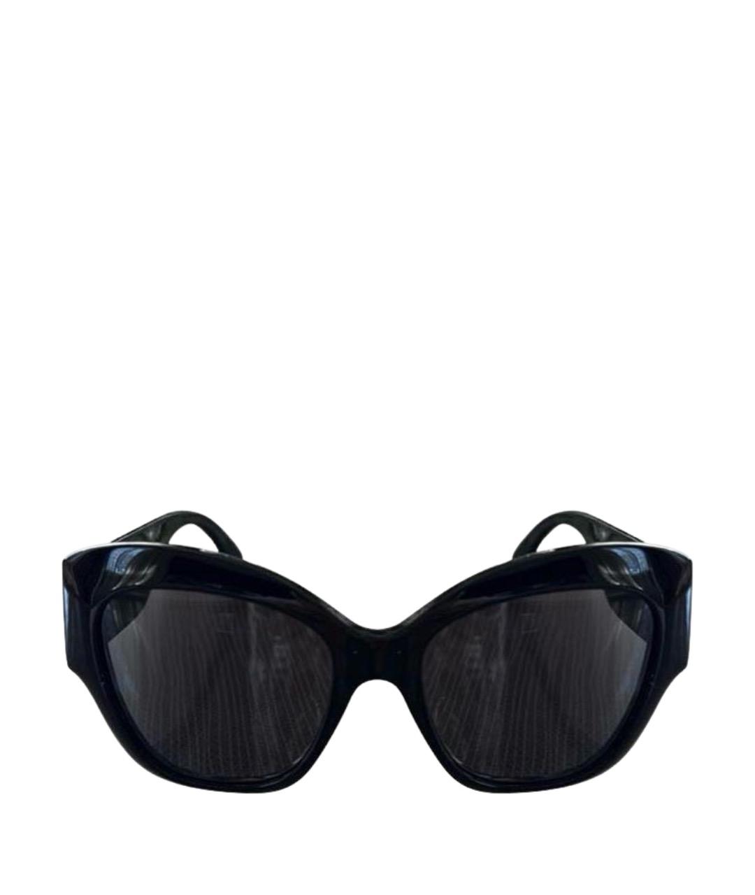 GUCCI Черные пластиковые солнцезащитные очки, фото 1