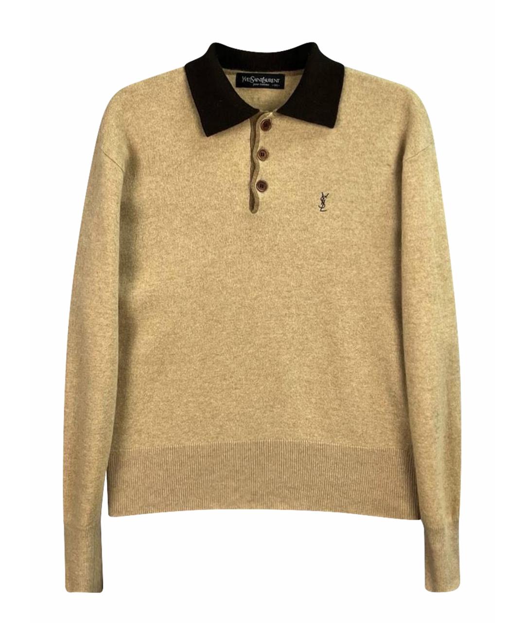 YVES SAINT LAURENT BEAUTY Бежевый джемпер / свитер, фото 9