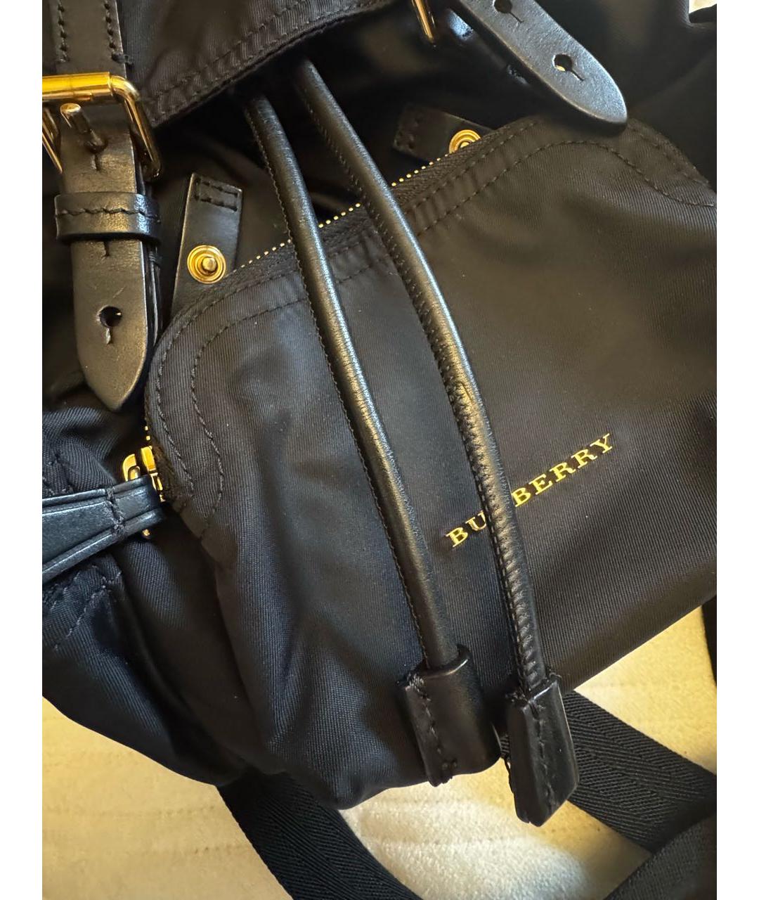 BURBERRY Черный рюкзак, фото 5
