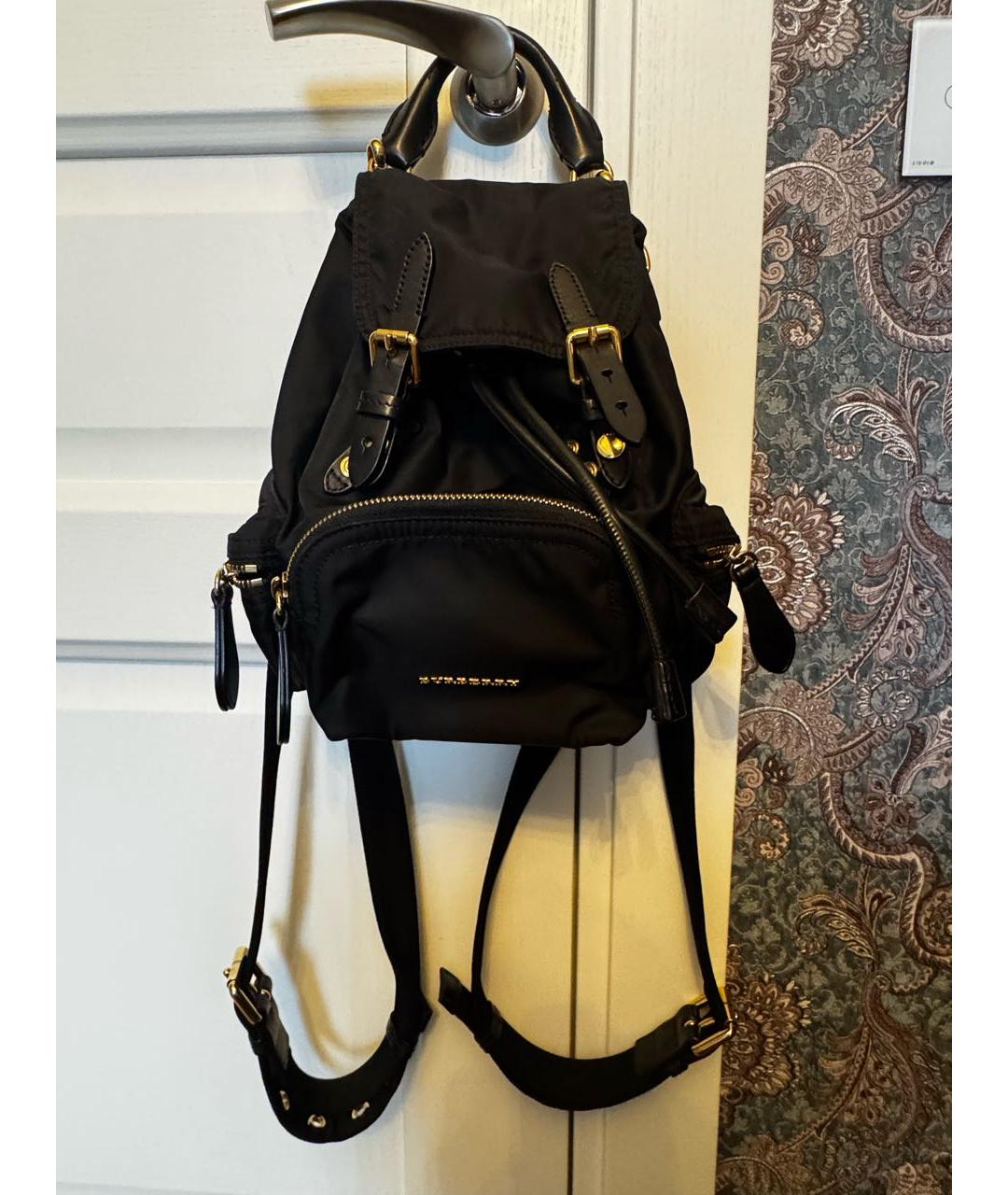 BURBERRY Черный рюкзак, фото 2